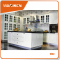 Aisen Raisonnable et acceptable de haute qualité design de cabinet de cuisine blanc pvc moderne